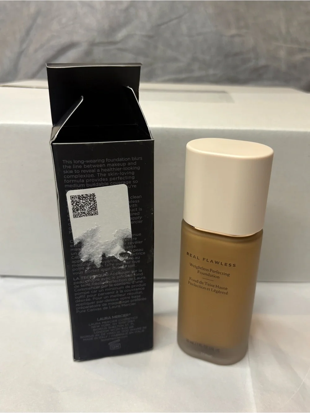 Laura Mercier Real Flawless Liquid Foundation 4N2 Tea 1 fl oz Medium Natural